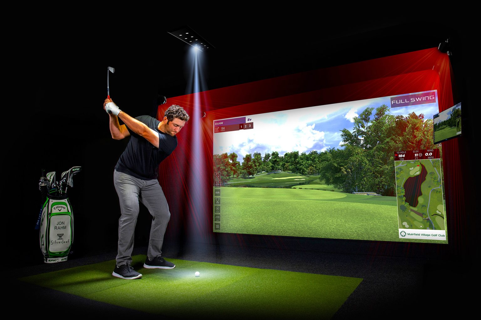 Full Swing Indoor Golf Bay Rental in New Jersey - Par2play